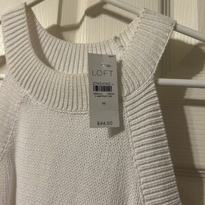 Loft halter sweater